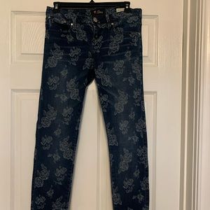 Guess floral jeans